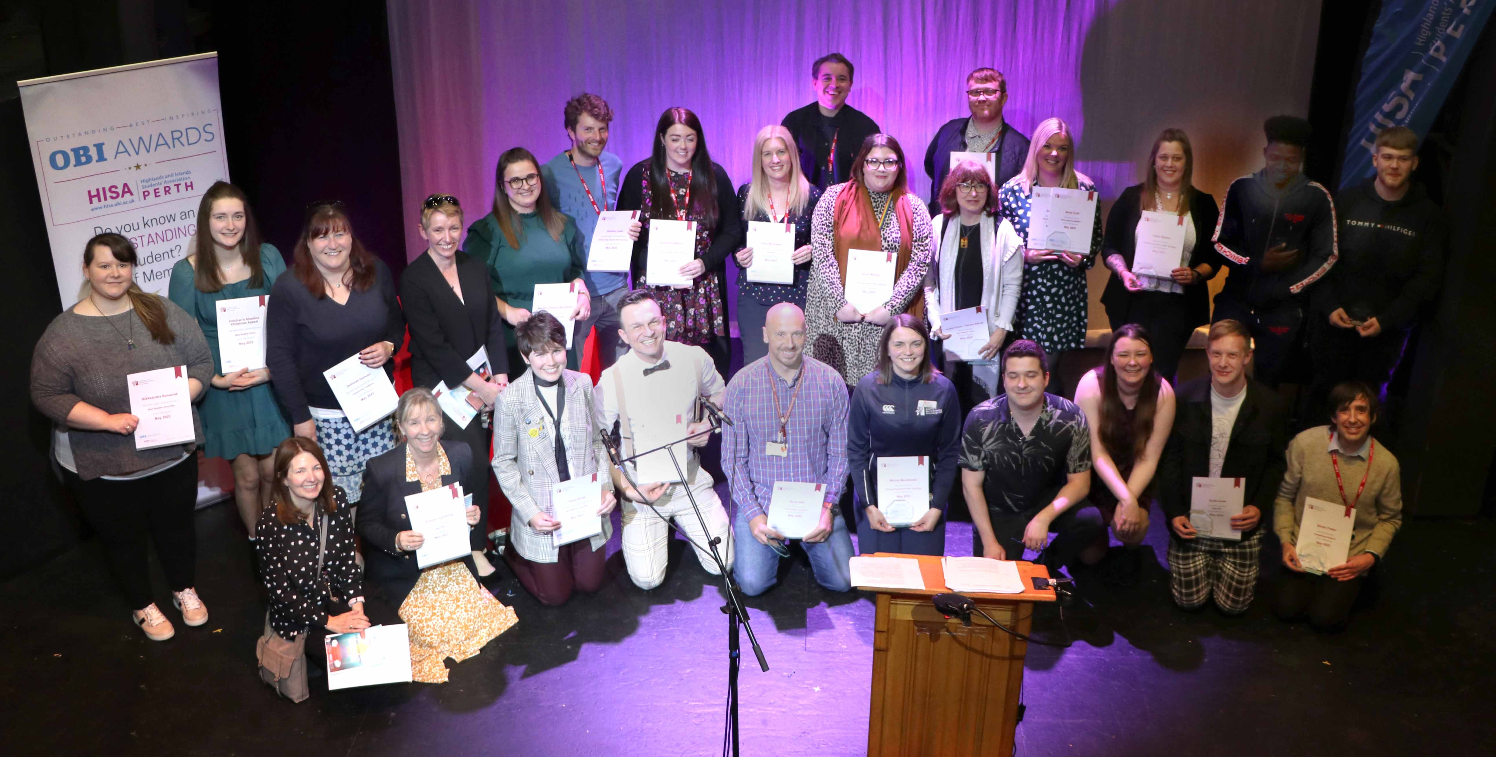 Awards event honours stand-out students and staff 
