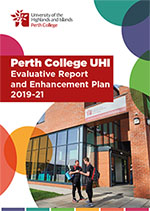 Evaluative Report and Enhancement Plan 2019-21 cover