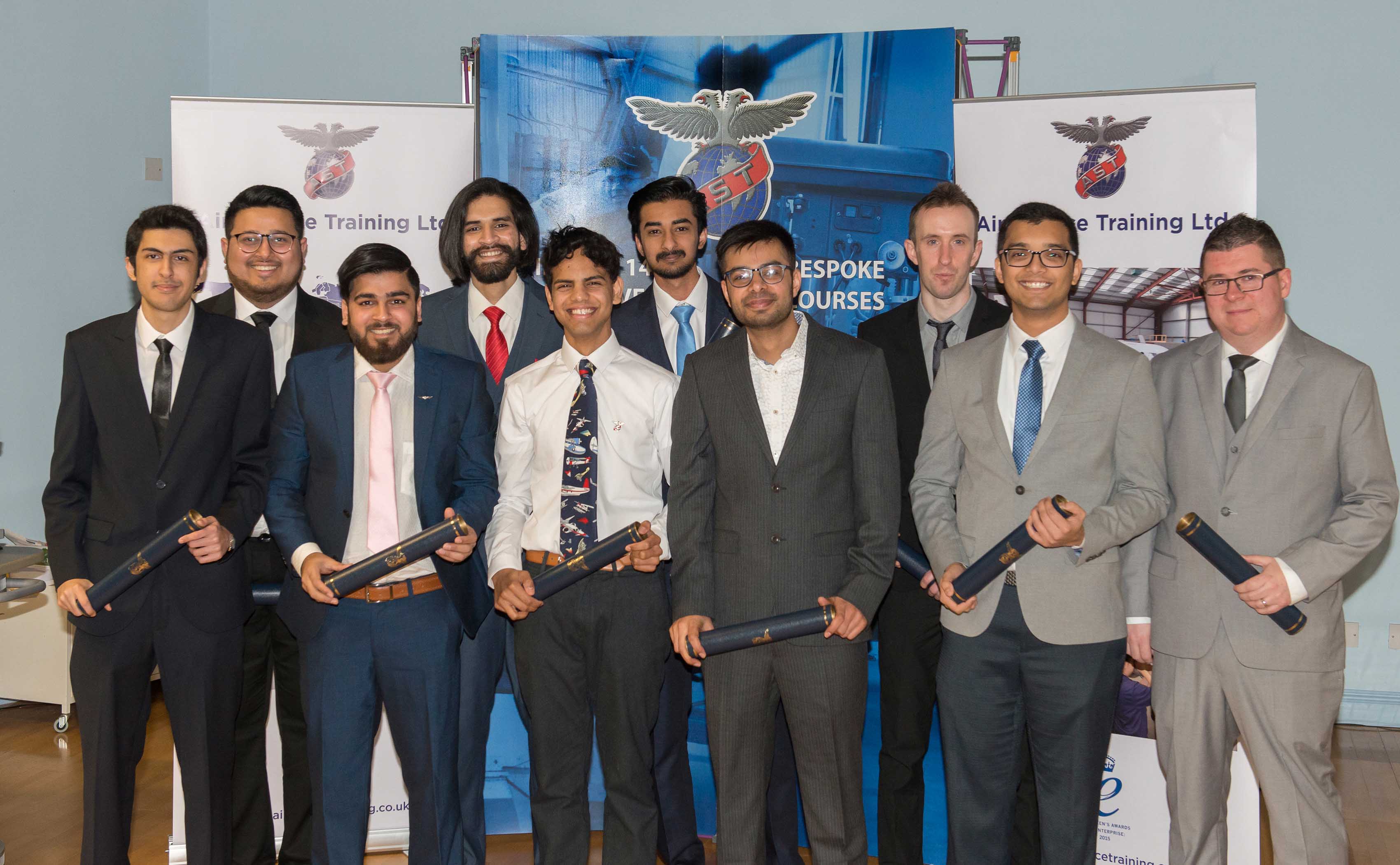 Students graduate from Aircraft Maintenance course 

