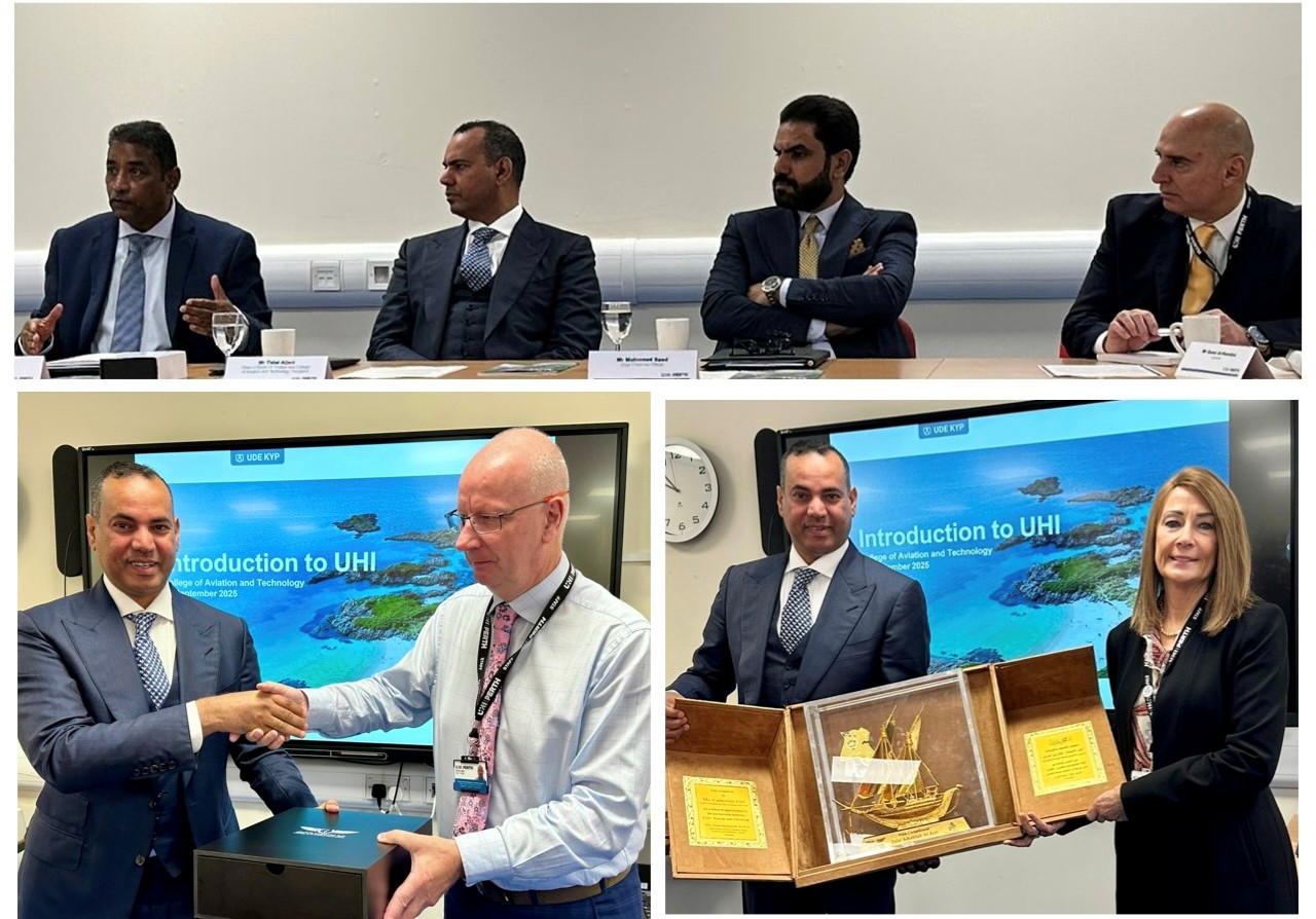 UHI Perth hosts international guests from Kuwait