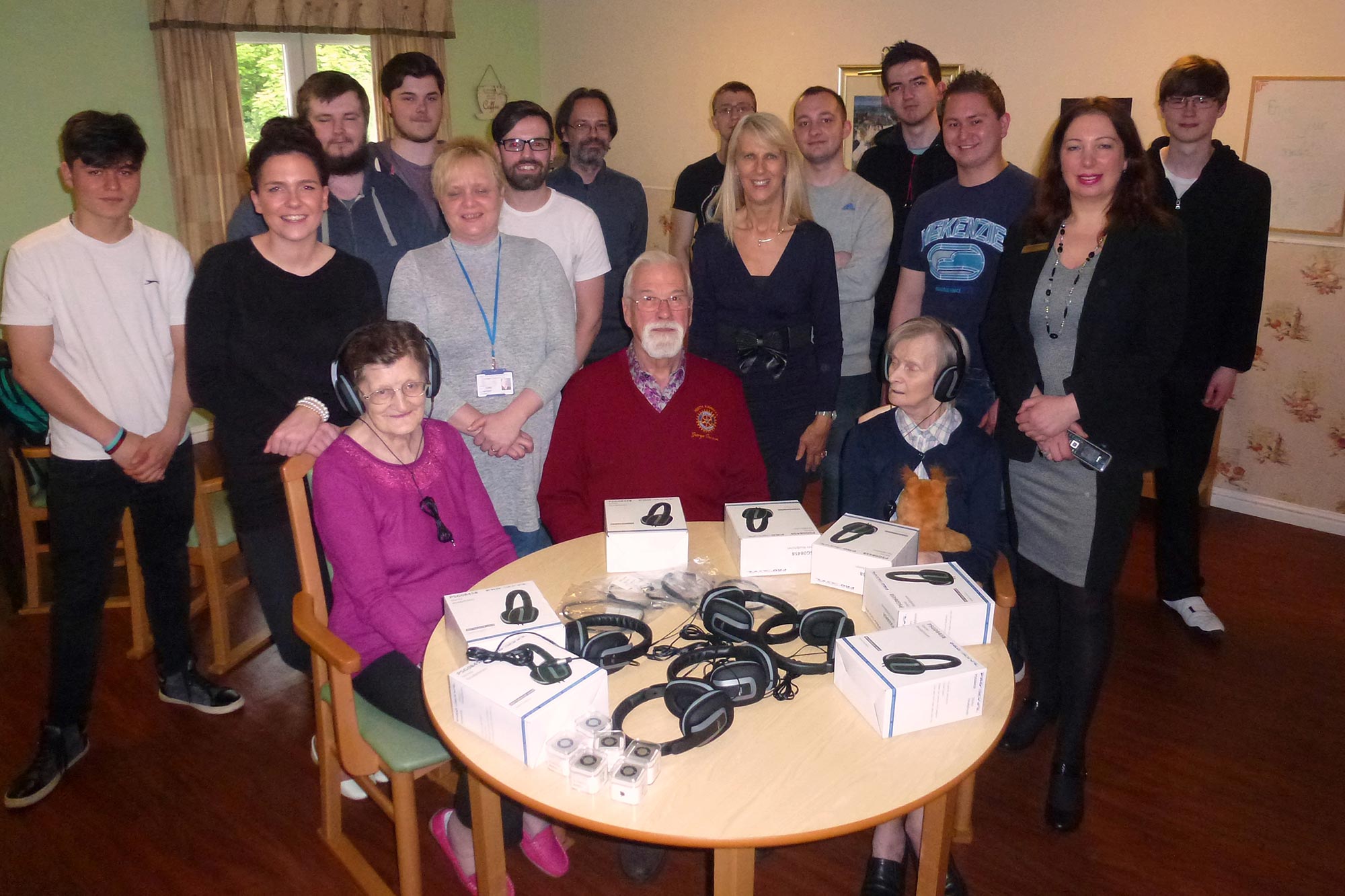 Connecting music, people and memories in care home project