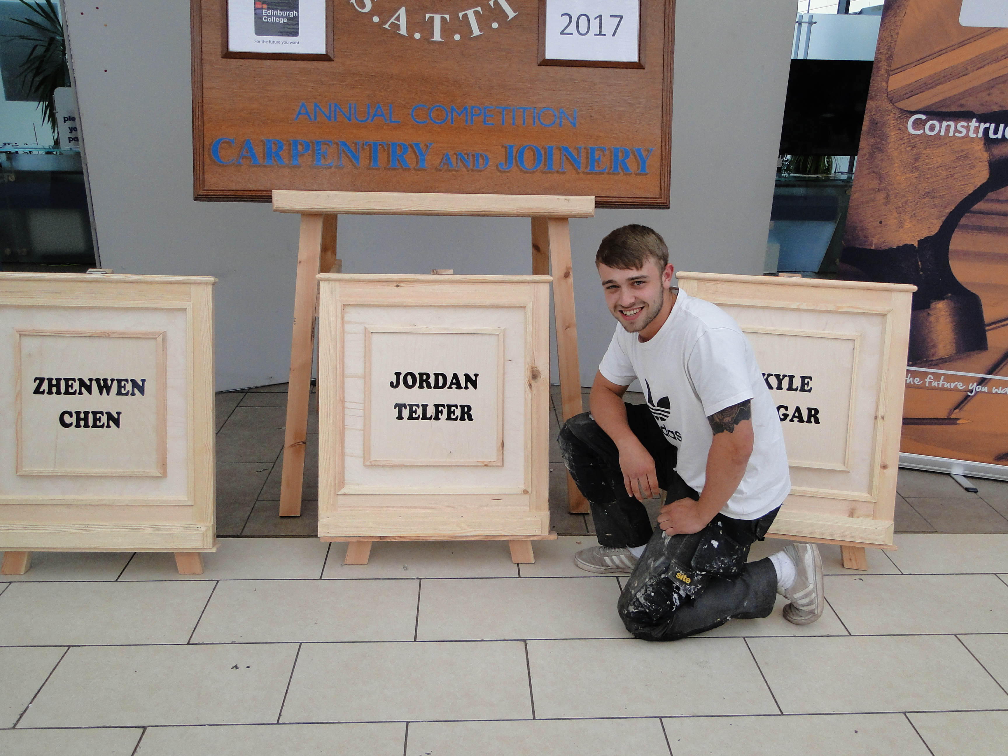 Joinery student achieves success in annual competition