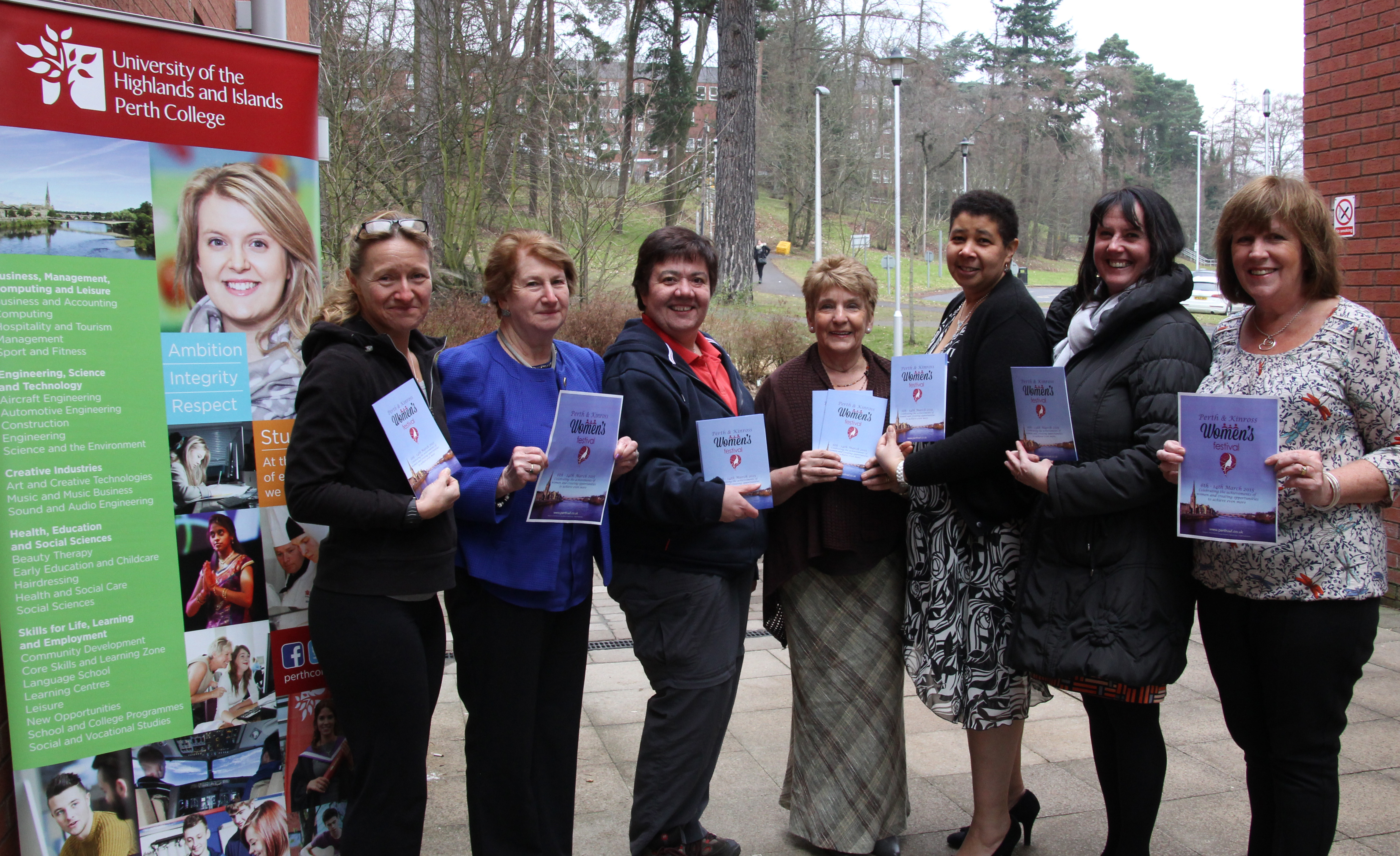 Perth and Kinross Women’s Festival 2015 Launch at Perth College UHI