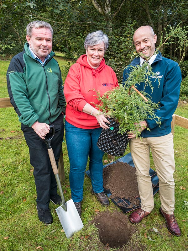 Threatened trees project celebrates 10th birthday in style