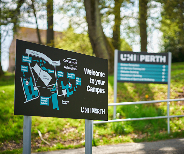 uhi perth signage on campus uhi perth signage on campus