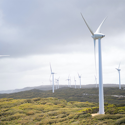 wind turbines