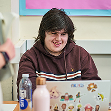 students in a classroom