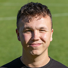 euan on a football pitch
